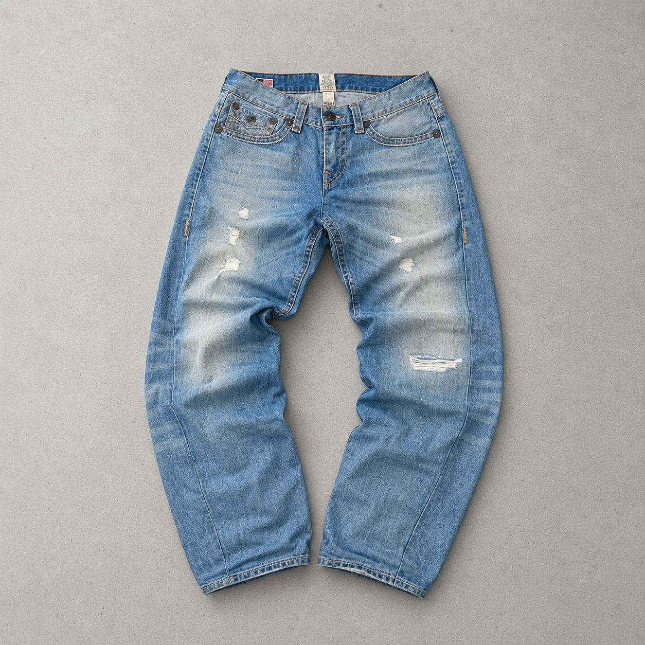 Y2K True Religion Jeans Hellblau Limited (M)