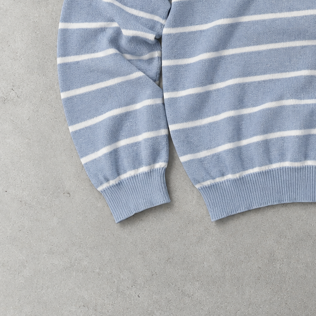 Ralph Lauren Sweater Hellblau Stitched Logo Rare (L)