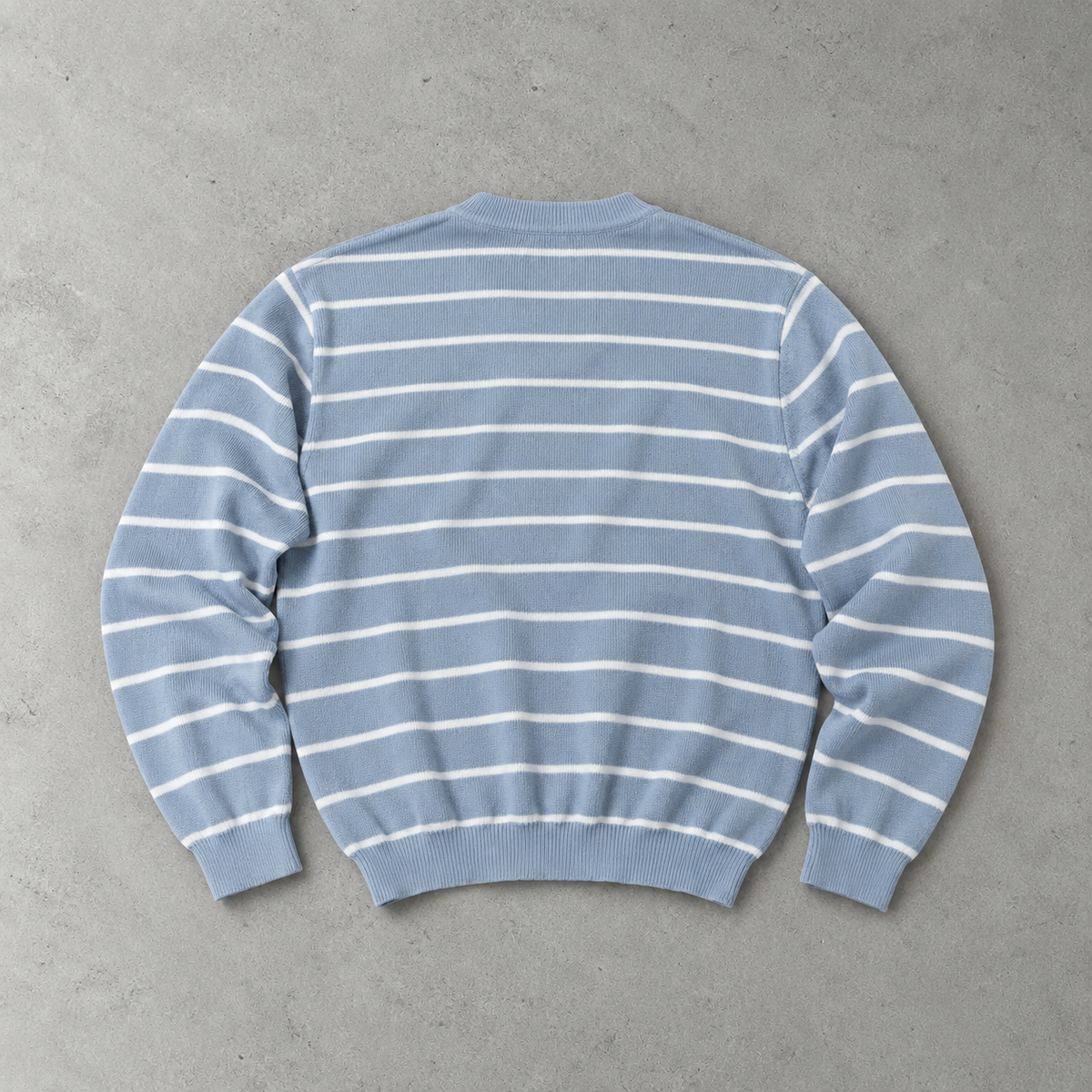 Ralph Lauren Sweater Hellblau Stitched Logo Rare (L)