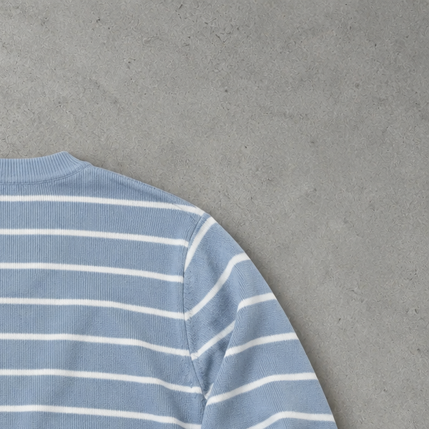 Ralph Lauren Sweater Hellblau Stitched Logo Rare (L)