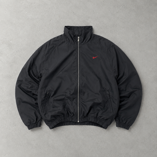 Y2K Nike Windbreaker Schwarz Limited (M)