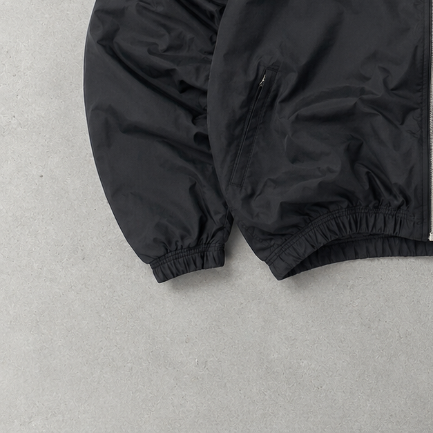 Y2K Nike Windbreaker Schwarz Limited (M)