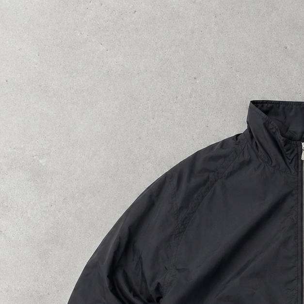 Y2K Nike Windbreaker Schwarz Limited (M)