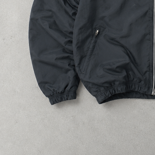 Y2K Nike Windbreaker Schwarz Limited (M)