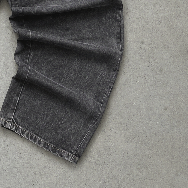 90s Y2K Armani Jeans Jeans Schwarz, Grau Limited (S)