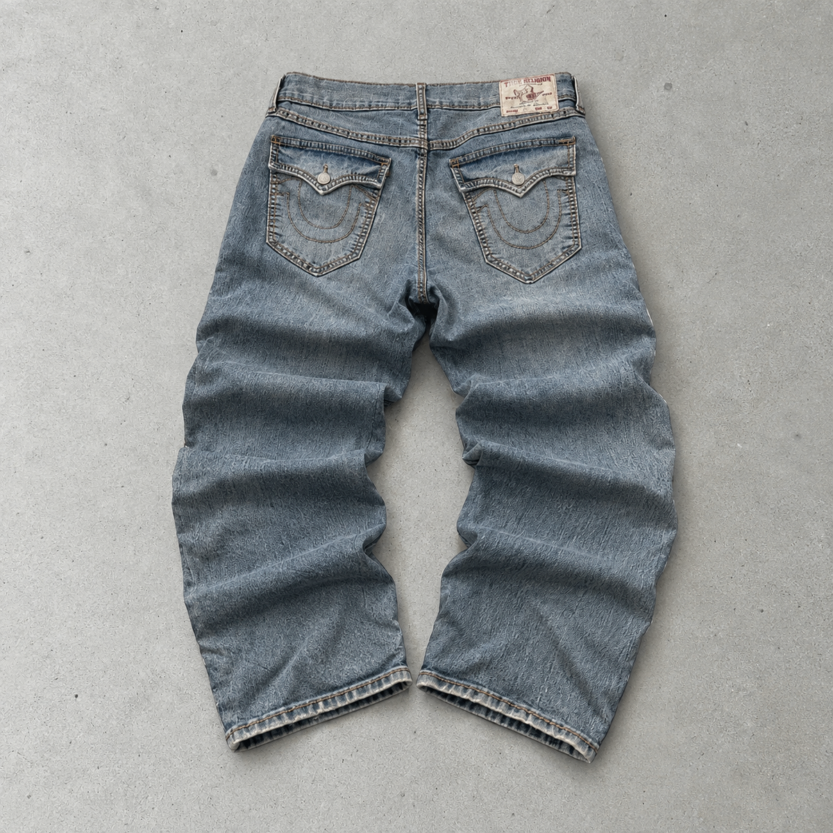 True Religion Straight Jeans Light Blue Rare (W34 | DE 50)