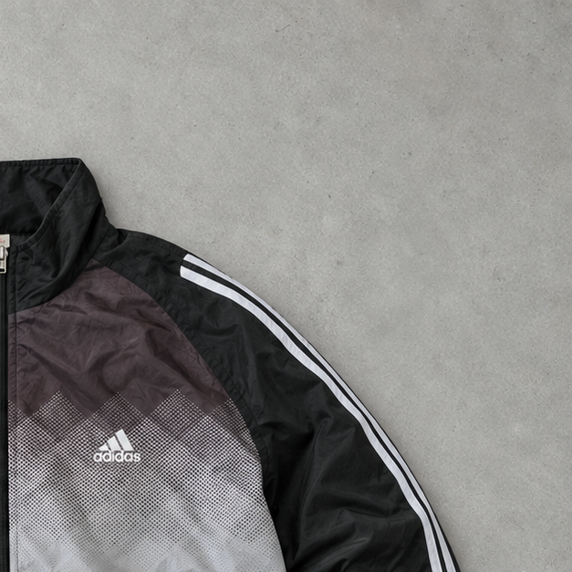 Veste de survêtement Adidas noire rare (XL)