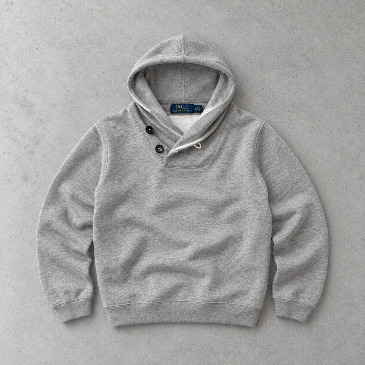 1967 Polo Ralph Lauren Hoodie Grau Rare (S)