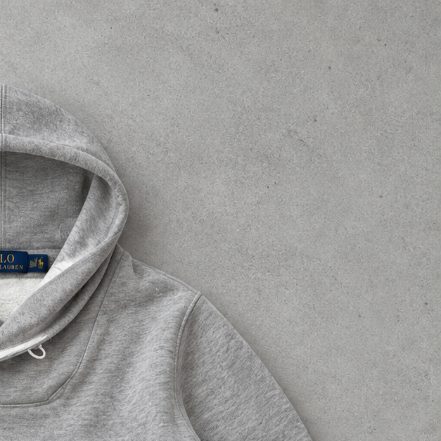 1967 Polo Ralph Lauren Hoodie Grau Rare (S)