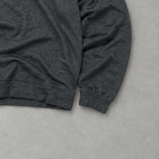 2000 Ralph Lauren Sweater Grau Rare (XXL) Stitched Logo
