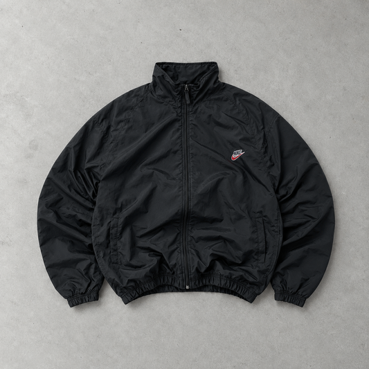 Veste de survêtement vintage Nike noire édition limitée (XL)