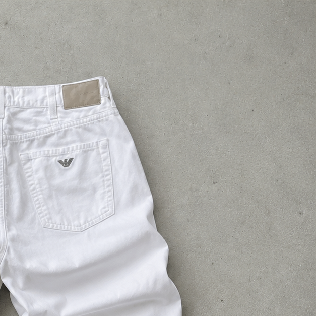 Armani Jeans Jeans Weiß Rare (W33 | DE 48)