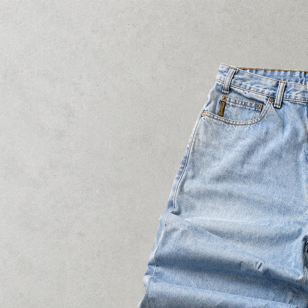 Y2K Armani Jeans Jeans Hellblau, Blau Limited (XS)