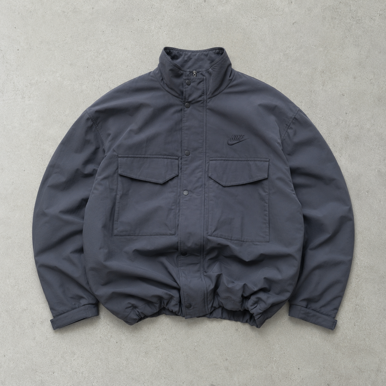 Nike Jacket Grey Rare (XL) Stitched Logo