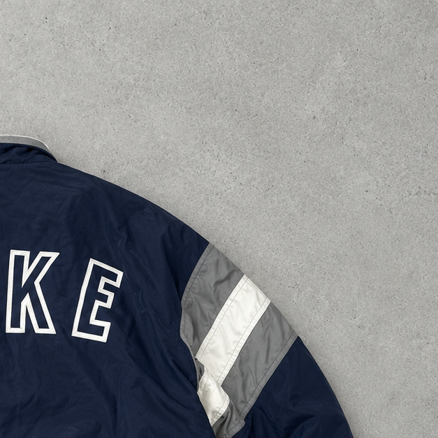 Y2K Nike Jacket Navy / Grey Rare (M)