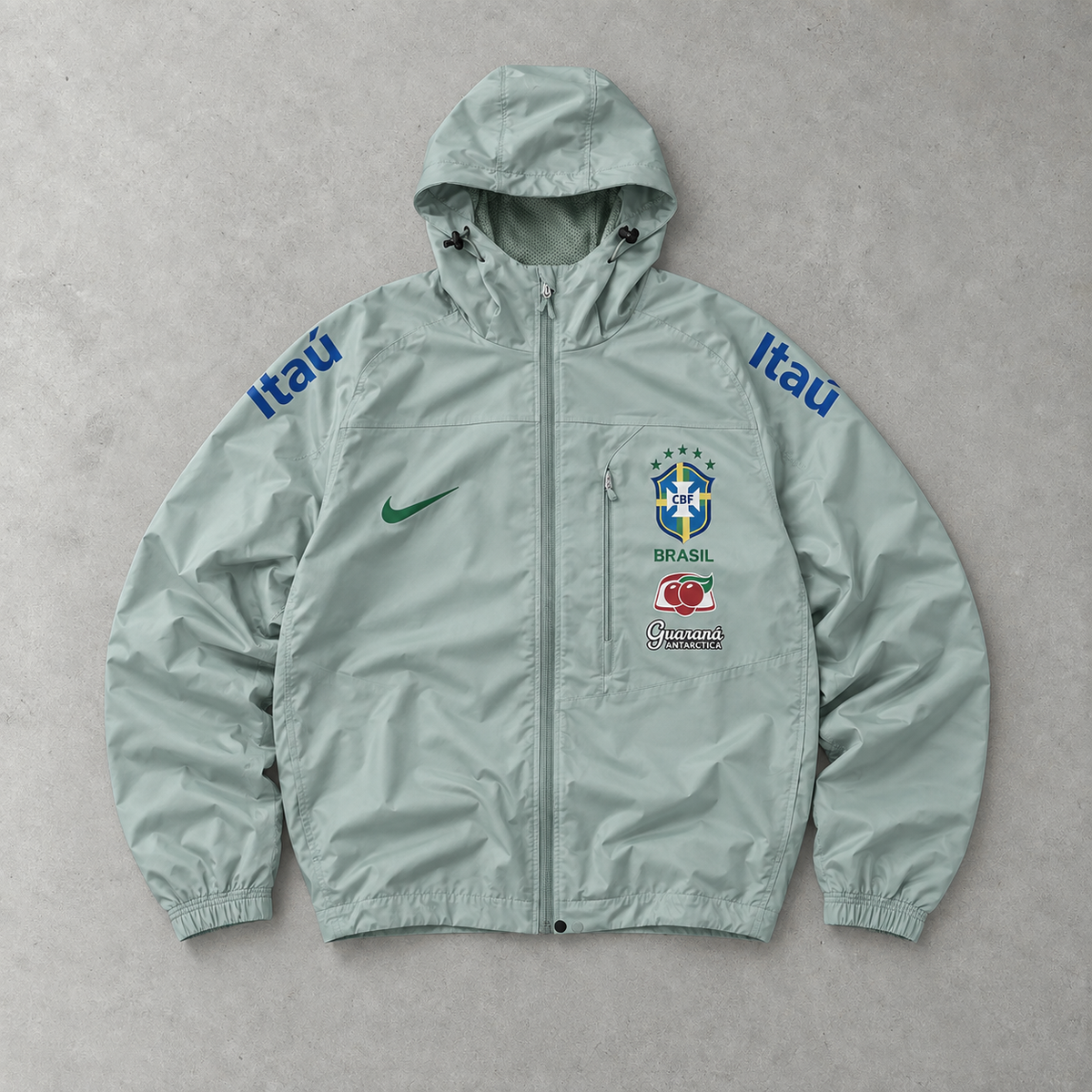 Brasilien Nike Jacket Mintgrün, Grün Limited (S)
