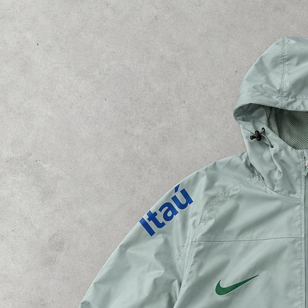 Brasilien Nike Jacket Mintgrün, Grün Limited (S)