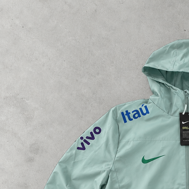 Brasilien Nike Jacket Mintgrün, Grün Limited (S)