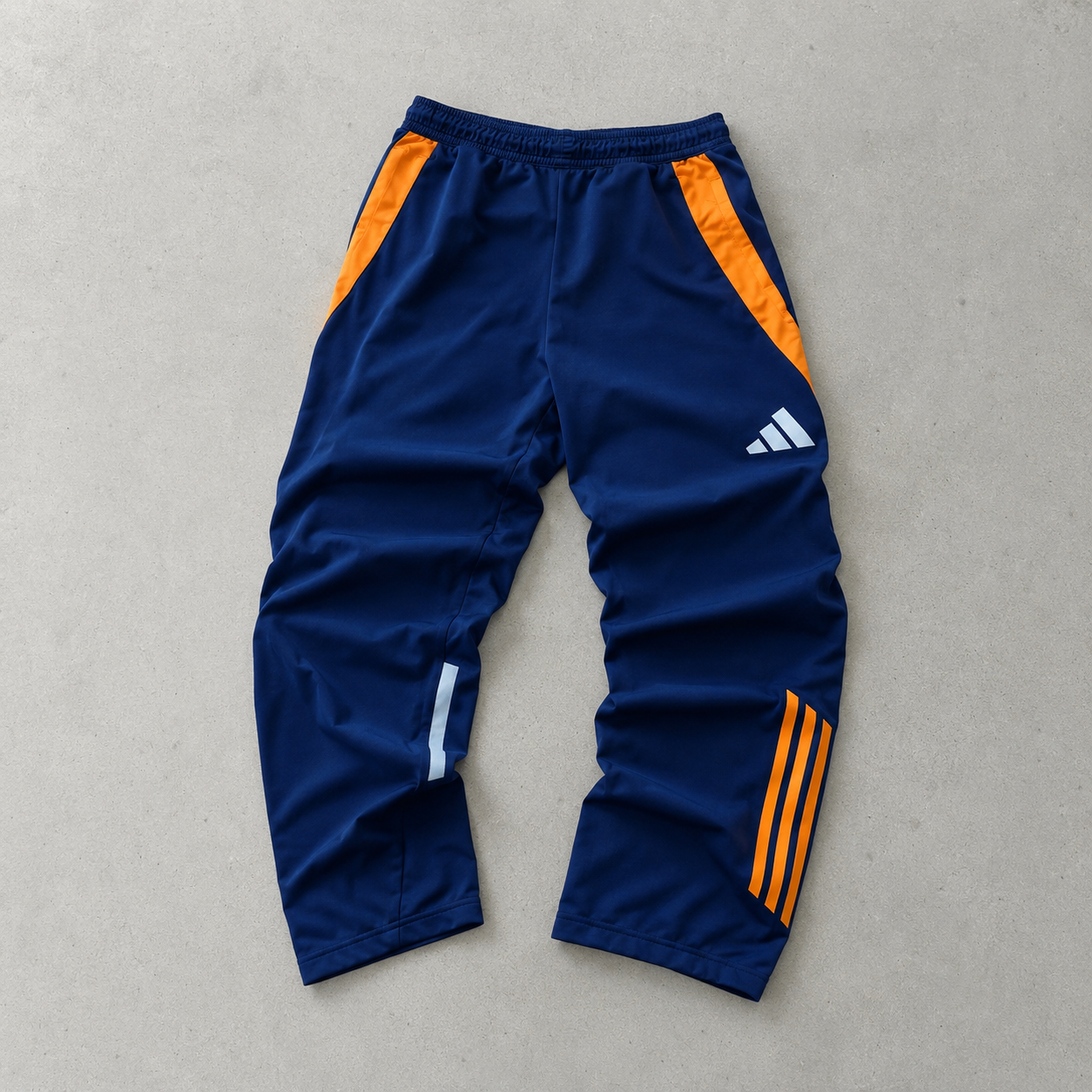 Real Madrid ADIDAS Rain Pants Orange / Navy Limited (S)