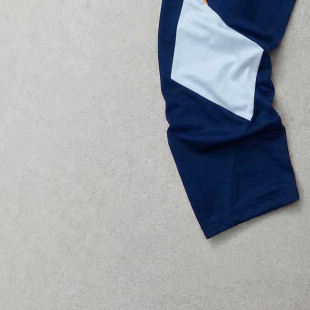 Real Madrid ADIDAS Rain Pants Orange / Navy Limited (S)