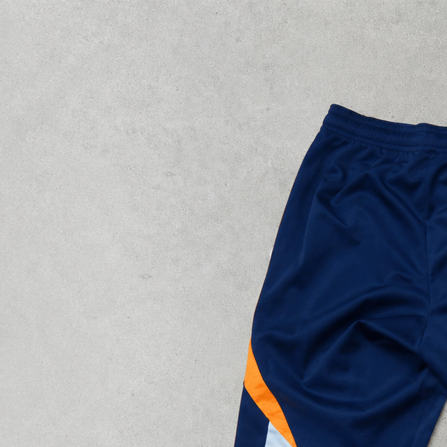 Real Madrid ADIDAS Rain Pants Orange / Navy Limited (S)
