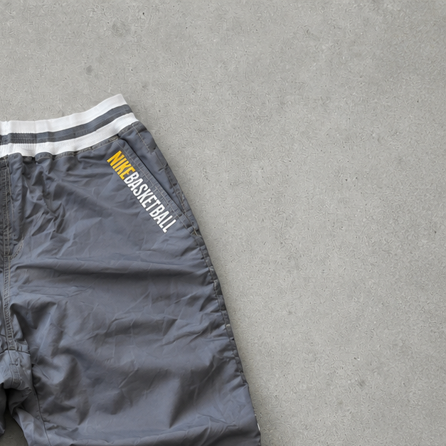 90s Y2K Nike Track Pants Grau, Gelb Limited (S)