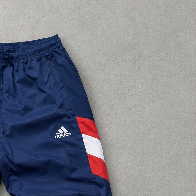 Adidas Jacket Blau, Rot Rare (M)