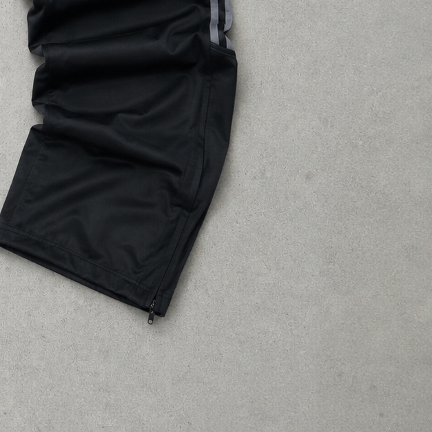 Adidas Track Pants Schwarz Rare (Size M) Stitched Logo
