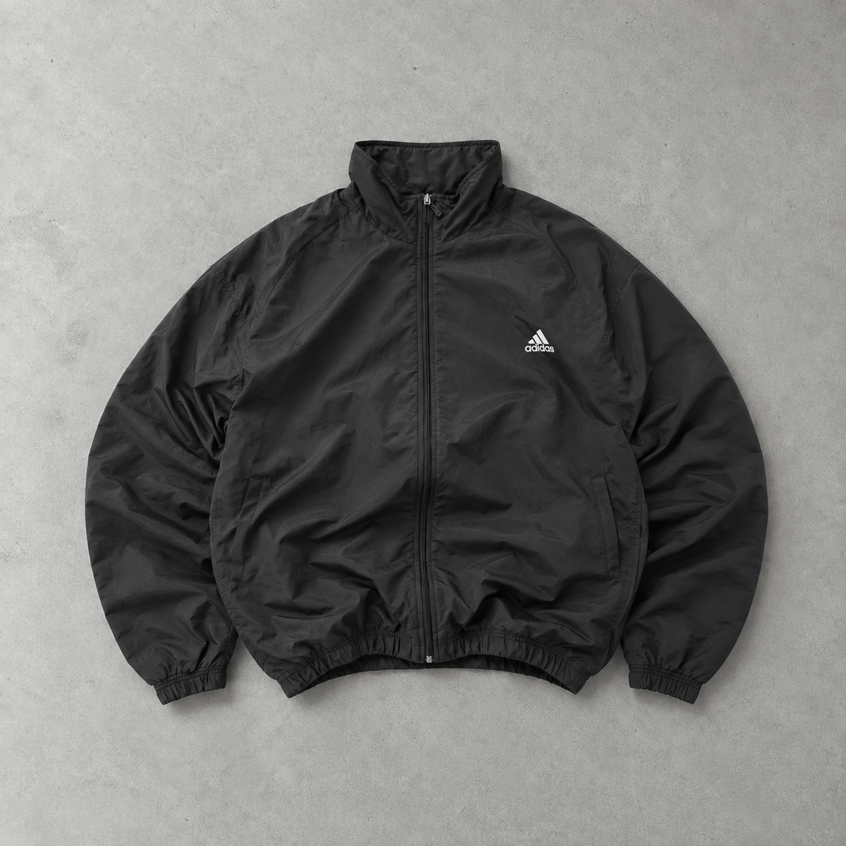 Veste de survêtement Adidas noire rare (S)
