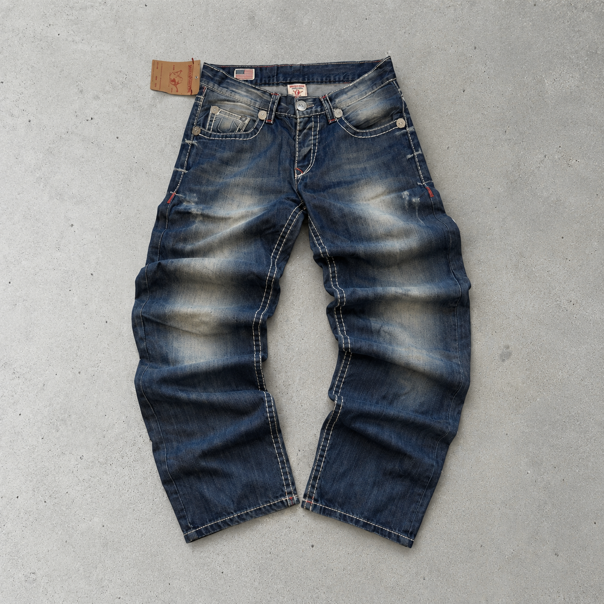 Y2K True Religion Jeans Blue Limited (S)