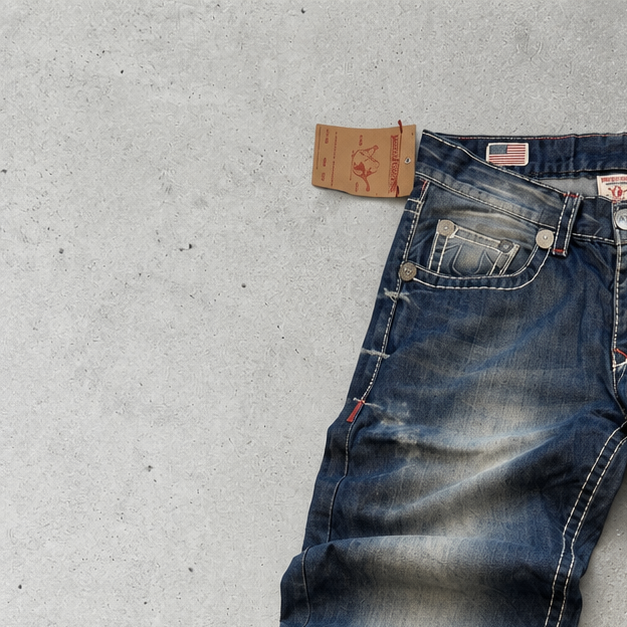 Y2K True Religion Jeans Blue Limited (S)