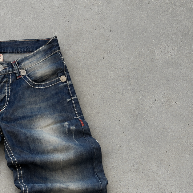 Y2K True Religion Jeans Blue Limited (S)