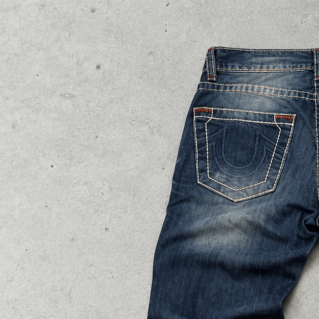 Y2K True Religion Jeans Blue Limited (S)