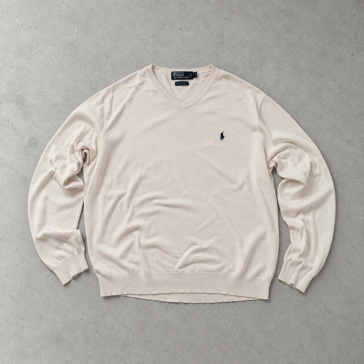 Ralph Lauren Sweater Weiß Rare (XL)