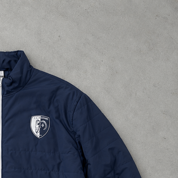 adidas Puffer Jacket Marineblau Rare (L)