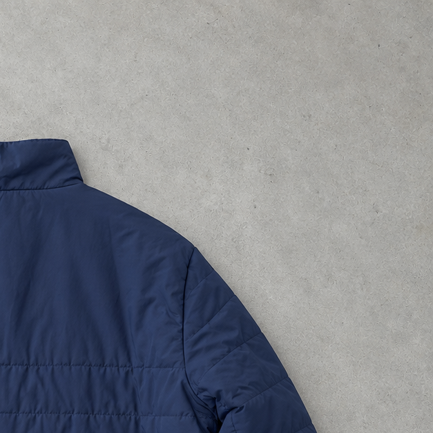 adidas Puffer Jacket Marineblau Rare (L)