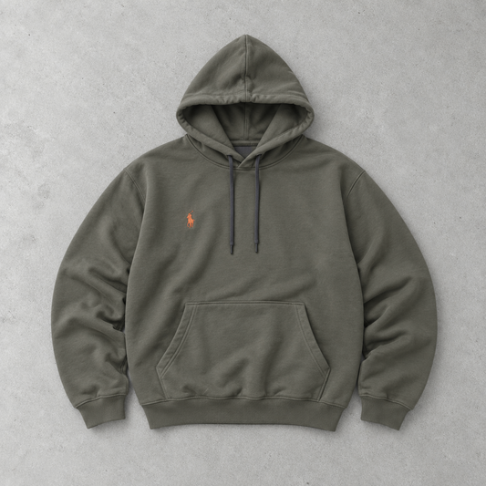 Ralph Lauren Hoodie Khaki Rare (M)