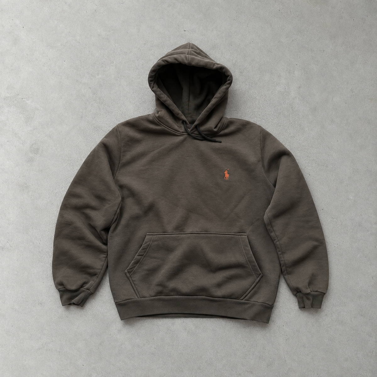 Ralph Lauren Hoodie Khaki Rare (M)