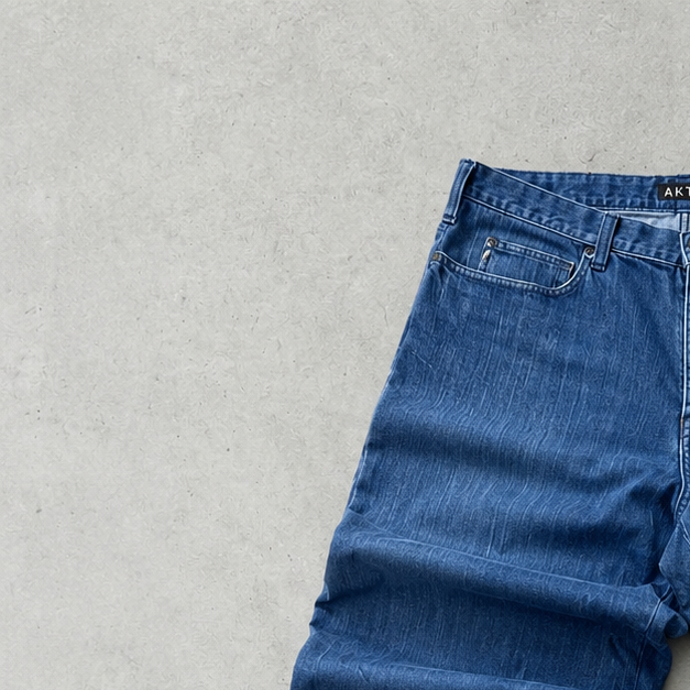 Y2K Armani Jeans Jeans Marineblau Limited (L)