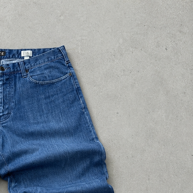 Y2K Armani Jeans Jeans Marineblau Limited (L)