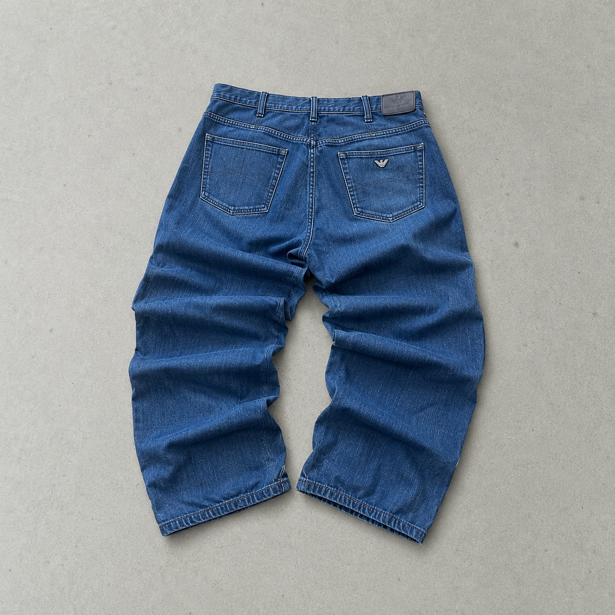 Y2K Armani Jeans Jeans Marineblau Limited (L)