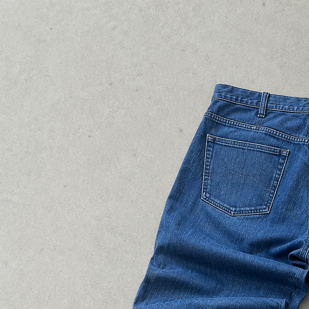 Y2K Armani Jeans Jeans Marineblau Limited (L)
