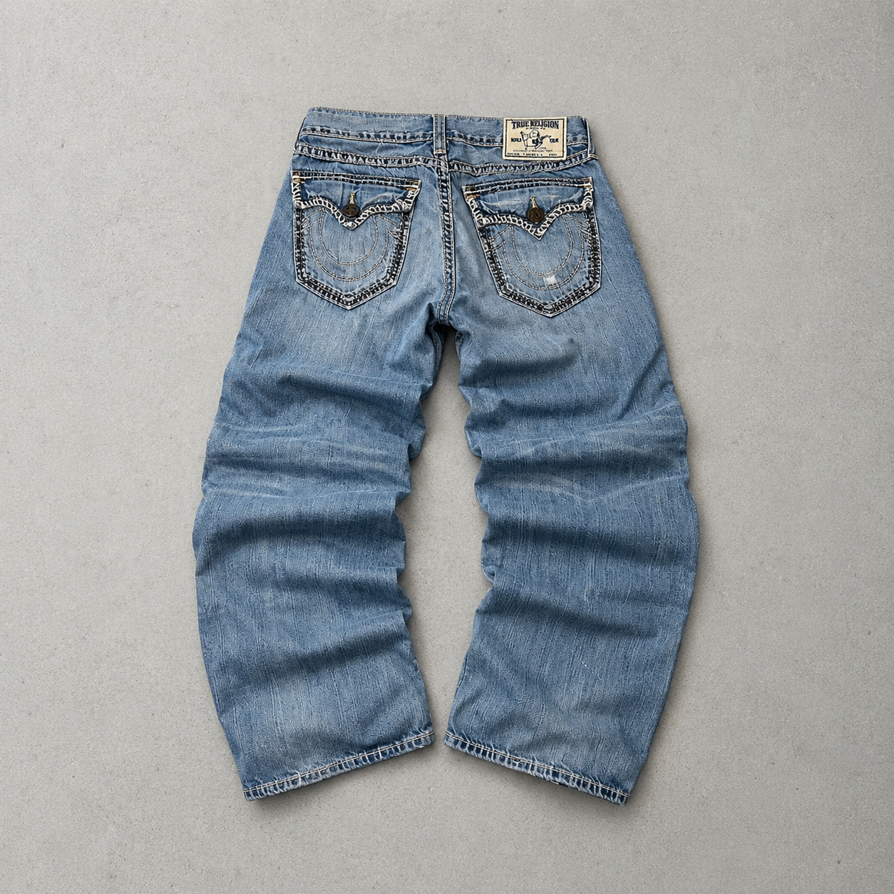 Y2K True Religion Jeans Blau Limited (M)