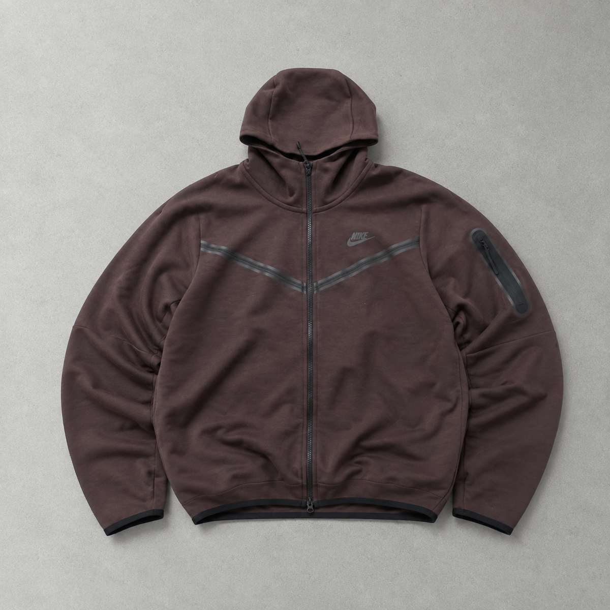 Y2K Nike Tech Fleece Jacket Braun Rare (Size M)