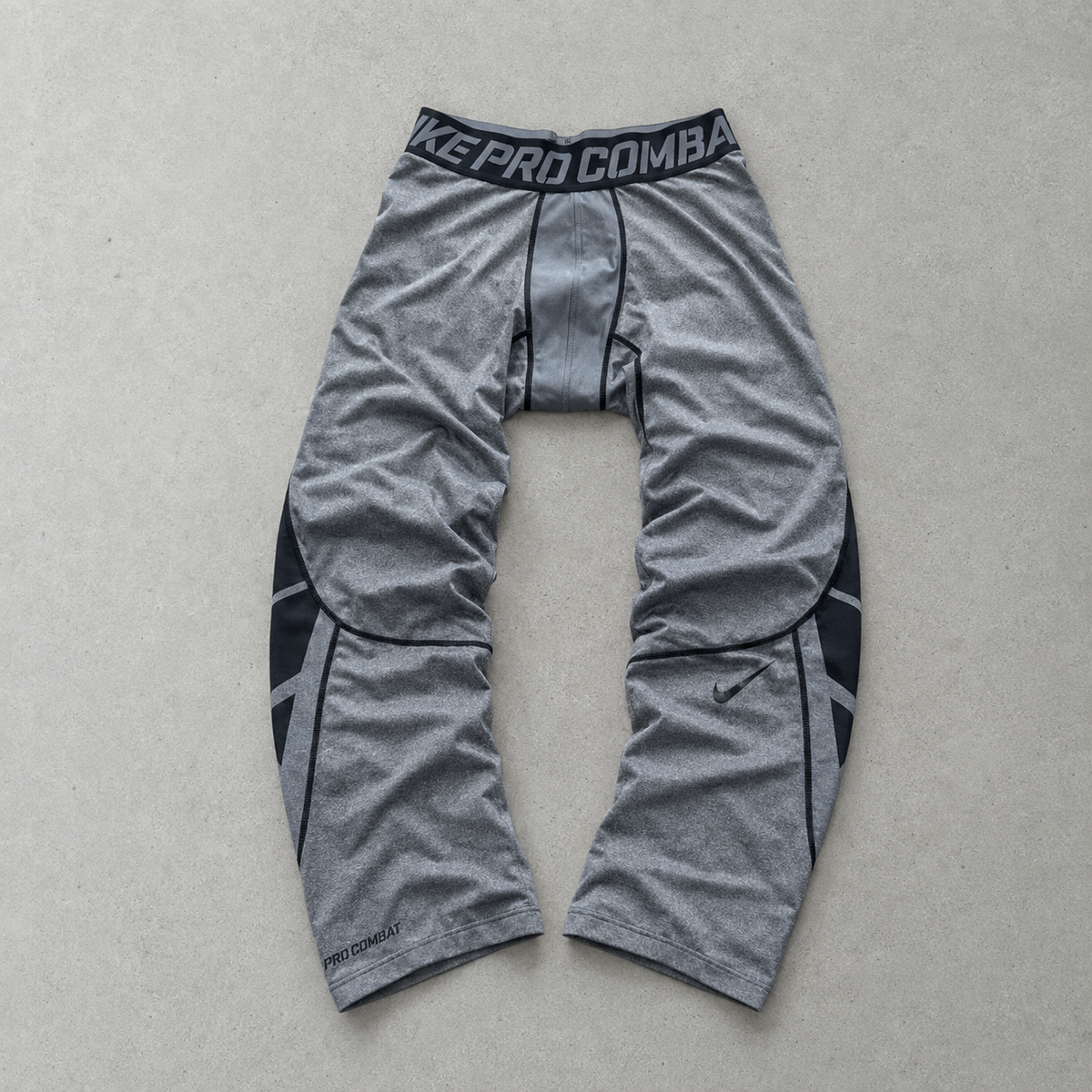 Nike Compression Tights Grau, Schwarz Limited (Size L)
