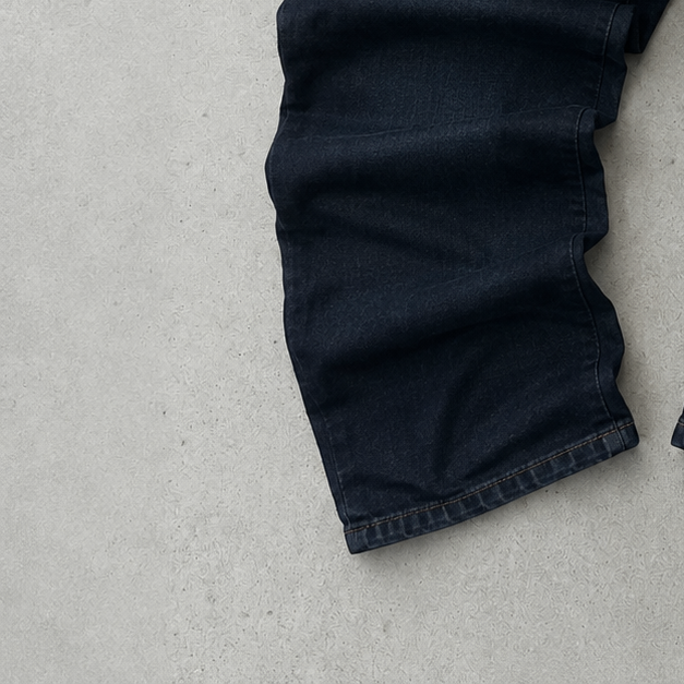 Y2K True Religion Ricky Straight Fit Jeans Marineblau Rare (W32 | DE 48)