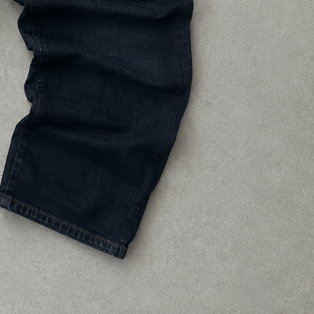 Y2K True Religion Ricky Straight Fit Jeans Marineblau Rare (W32 | DE 48)