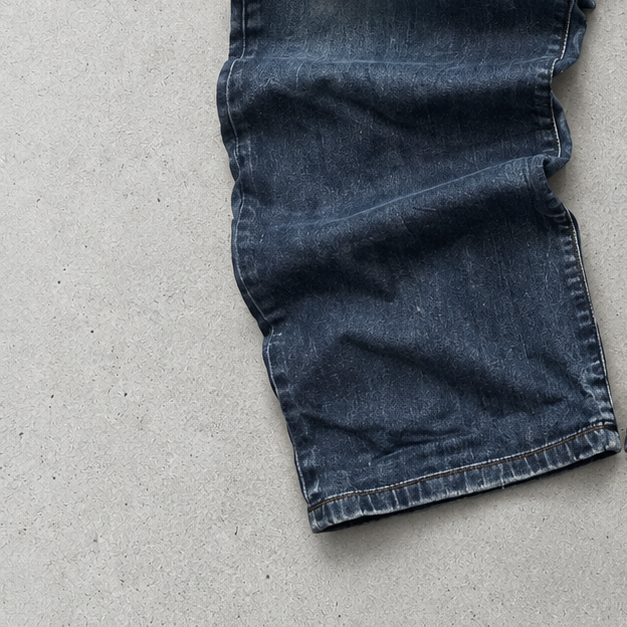 Vintage Armani Jeans Jeans Navy Rare (M)