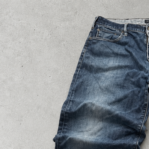 Vintage Armani Jeans Jeans Navy Rare (M)