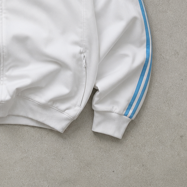 2009 Adidas Vest Blau, Weiß Limited (S) Stitched Logo